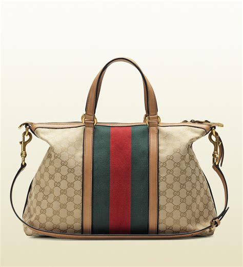 gucci rania tote|Gucci Rania Original GG Canvas Tote Bag .